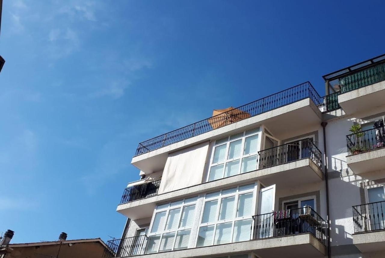 Apartamento Con Terraza En El Casco Historico Ourense Bagian luar foto